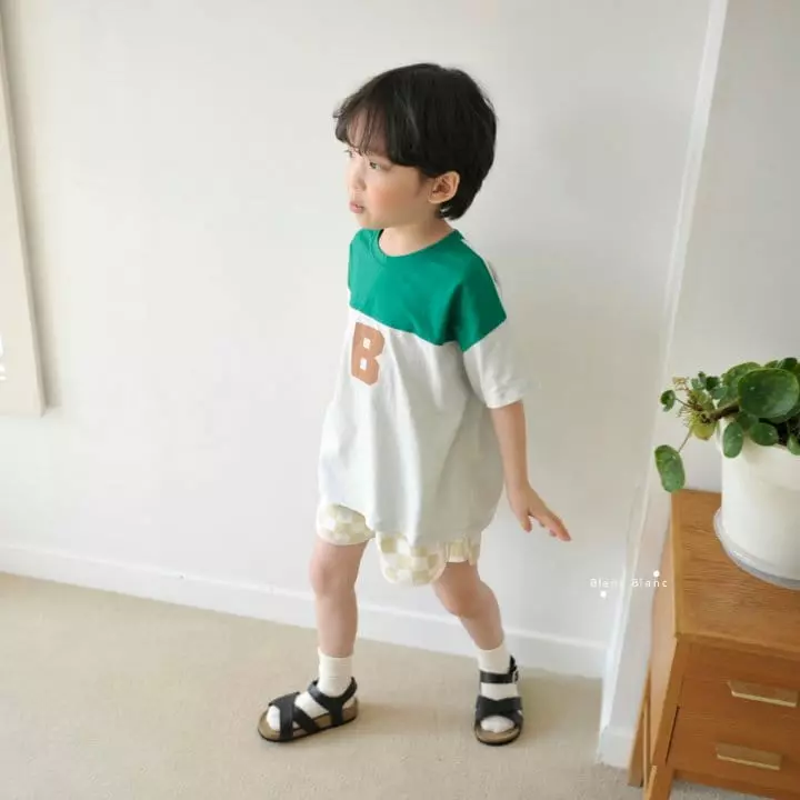 Blancblanc - Korean Children Fashion - #Kfashion4kids - B Studant Tee - 4