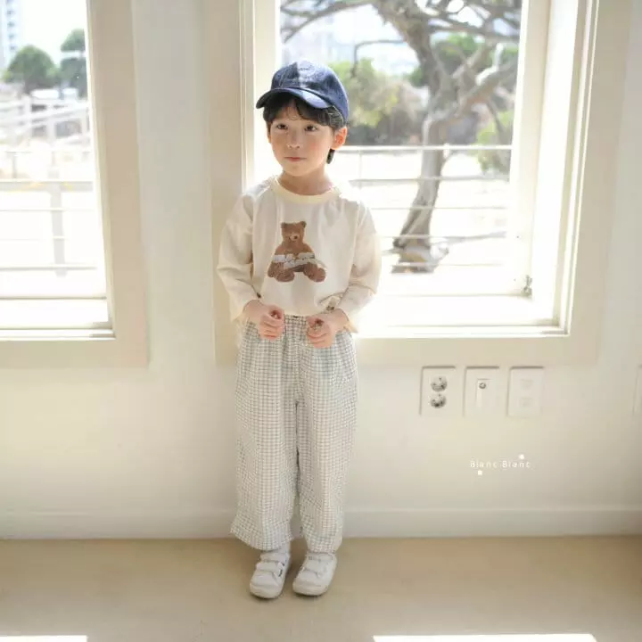 Blancblanc - Korean Children Fashion - #littlefashionista - One Tuck Square Pants - 9