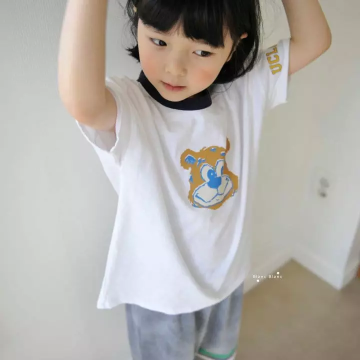 Blancblanc - Korean Children Fashion - #magicofchildhood - UCLA Bear Tee - 9
