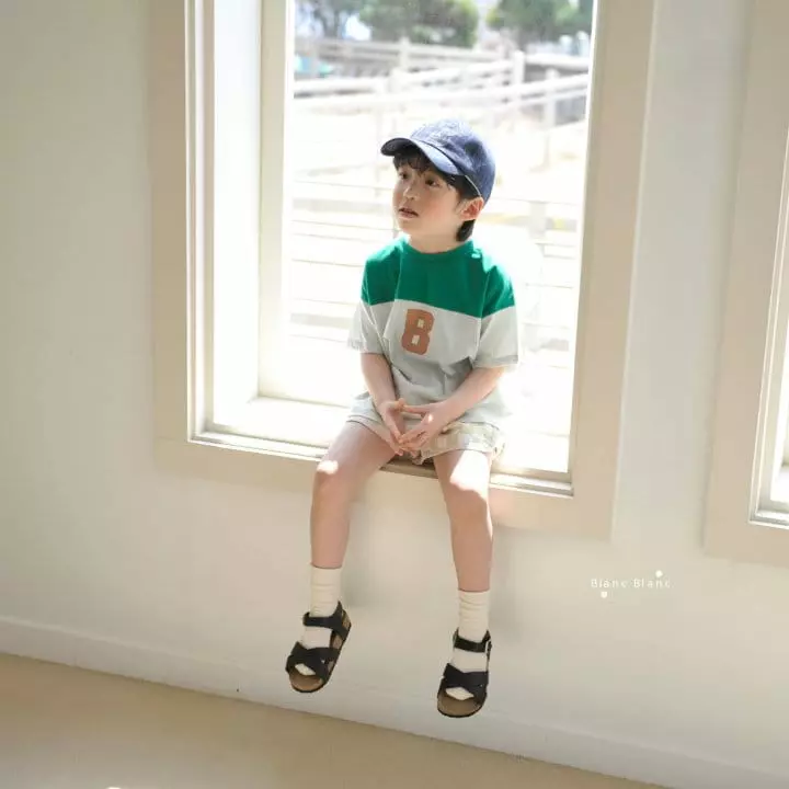 Blancblanc - Korean Children Fashion - #magicofchildhood - B Studant Tee - 5