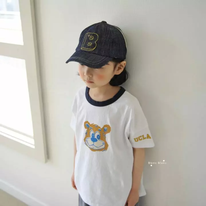 Blancblanc - Korean Children Fashion - #minifashionista - UCLA Bear Tee - 10