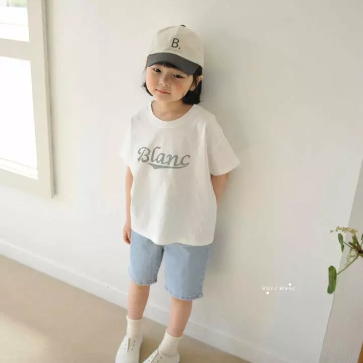 Blancblanc - Korean Children Fashion - #minifashionista - Blanc Simple Tee - 8