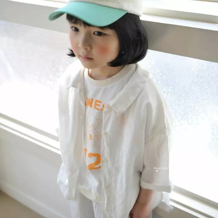 Blancblanc - Korean Children Fashion - #prettylittlegirls - Awesome Bear Tee - 10