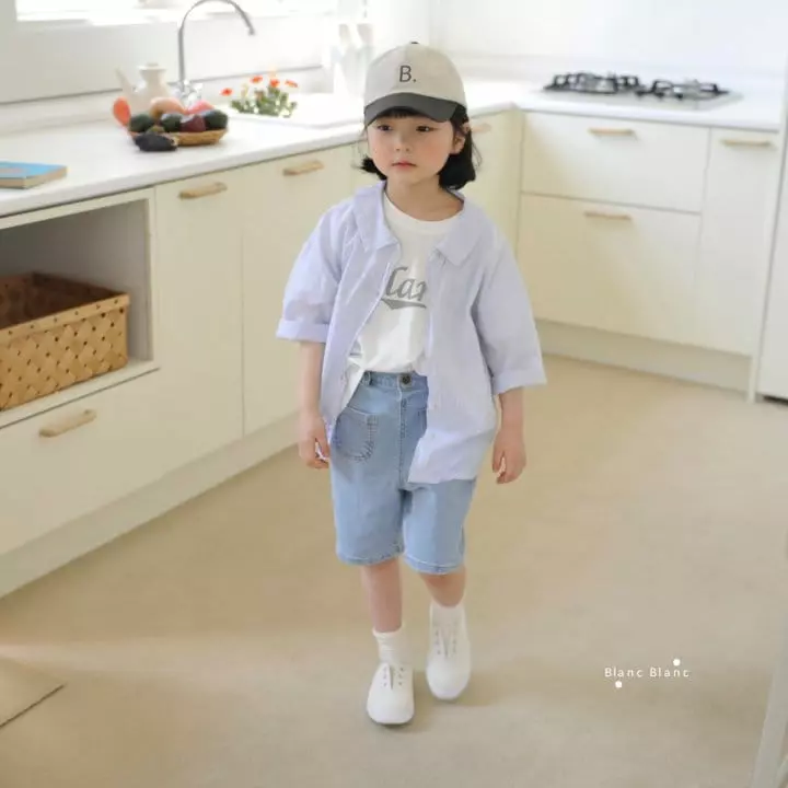 Blancblanc - Korean Children Fashion - #prettylittlegirls - Blanc Simple Tee - 9