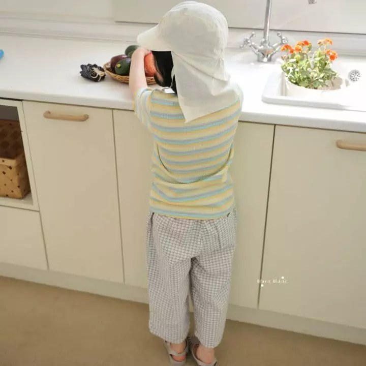 Blancblanc - Korean Children Fashion - #prettylittlegirls - One Tuck Square Pants - 12