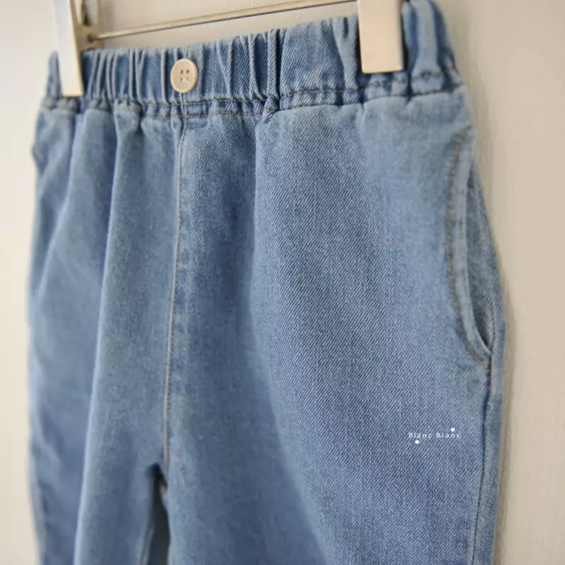 Blancblanc - Korean Children Fashion - #stylishchildhood - Lolo Jeans - 10