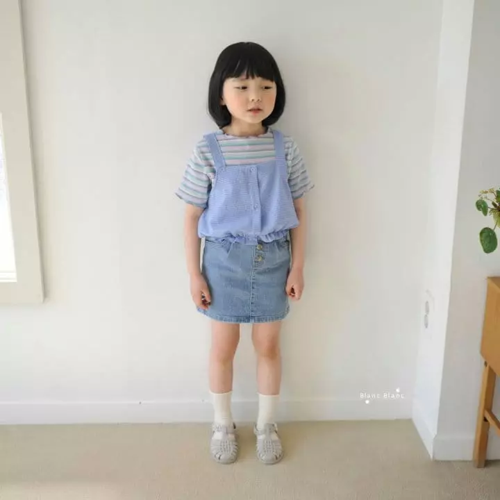 Blancblanc - Korean Children Fashion - #stylishchildhood - Pensil Skirt Leggings - 8