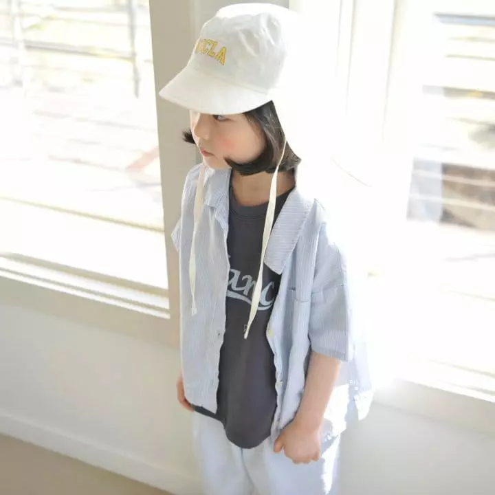 Blancblanc - Korean Children Fashion - #todddlerfashion - Shirt Top Bottom Set - 5