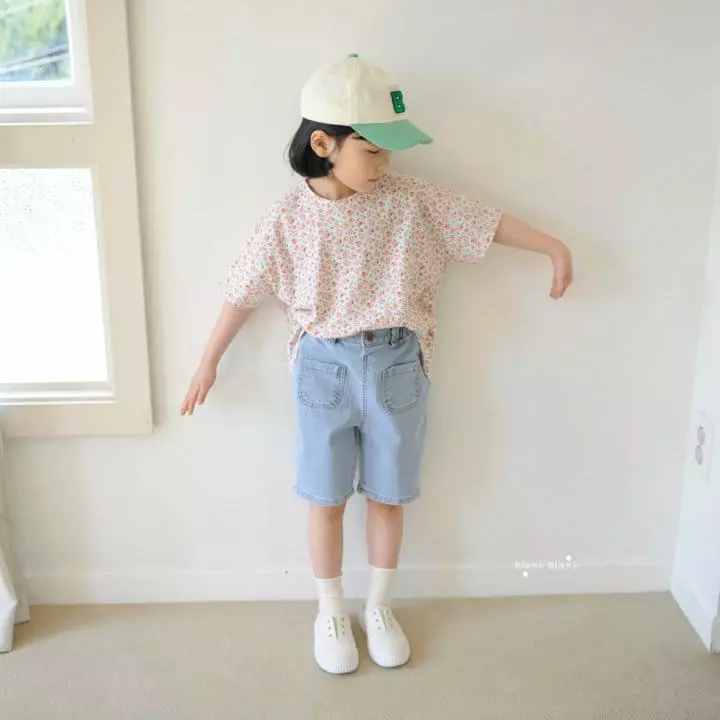 Blancblanc - Korean Children Fashion - #toddlerclothing - Pocket Jeans - 8