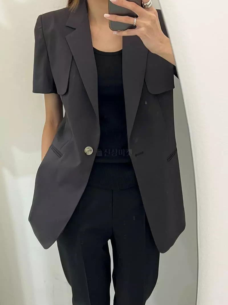 Boheme - Korean Women Fashion - #momslook - Plan Jacket - 2