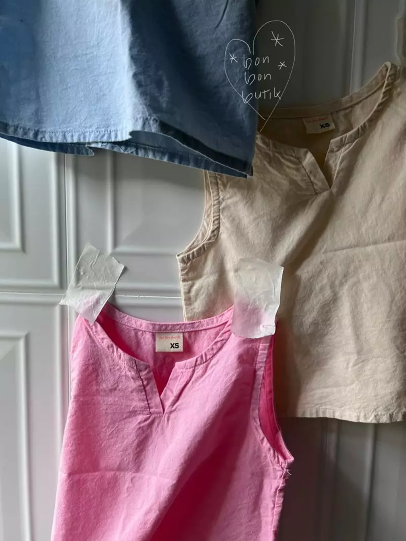 Bon Bon Butik - Korean Children Fashion - #childrensboutique - Bay Sleeveless