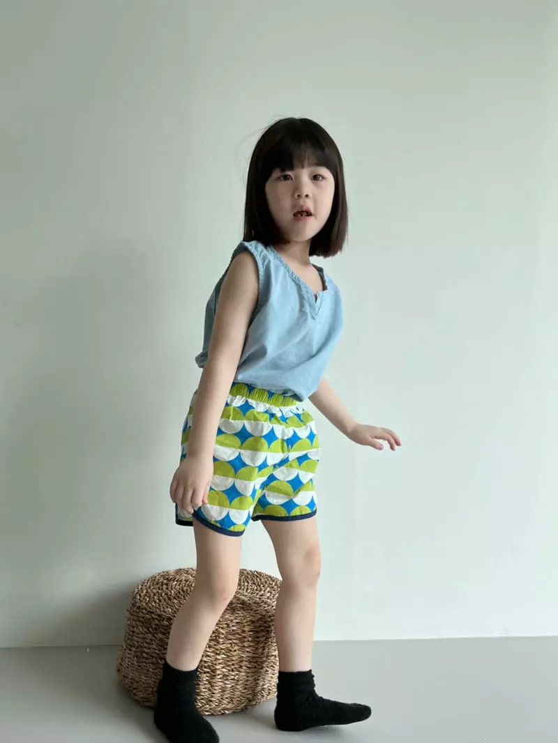 Bon Bon Butik - Korean Children Fashion - #kidsshorts - Bay Sleeveless - 5