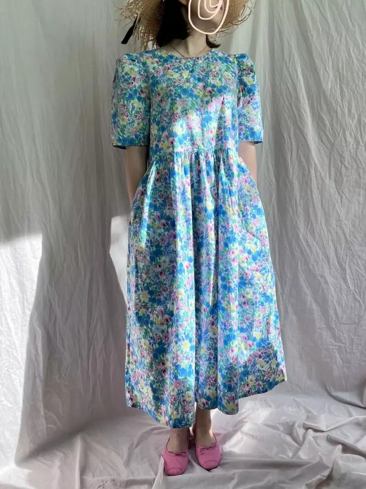 Bon Bon Butik - Korean Women Fashion - #momslook - Mom Floral One-piece - 8