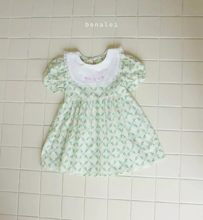 Bonaloi - Korean Children Fashion - #kidzfashiontrend - Dazzling One-piece - 4