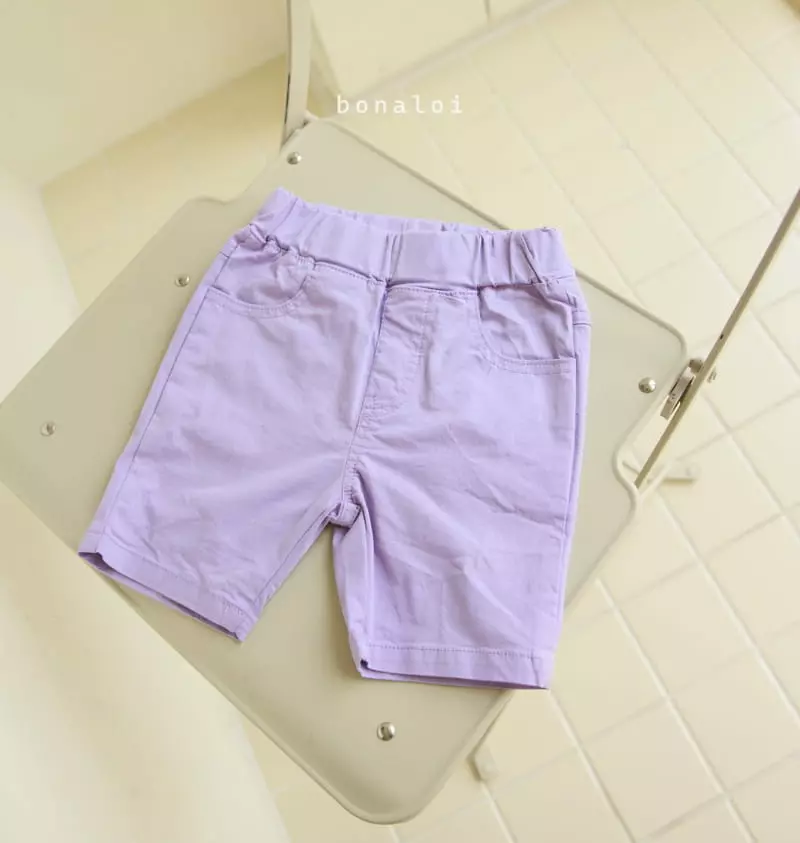 Bonaloi - Korean Children Fashion - #childofig - Slim Shorts - 2