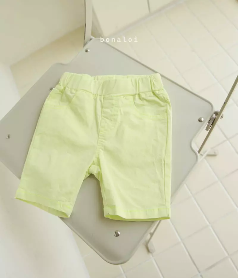 Bonaloi - Korean Children Fashion - #childrensboutique - Slim Shorts - 3