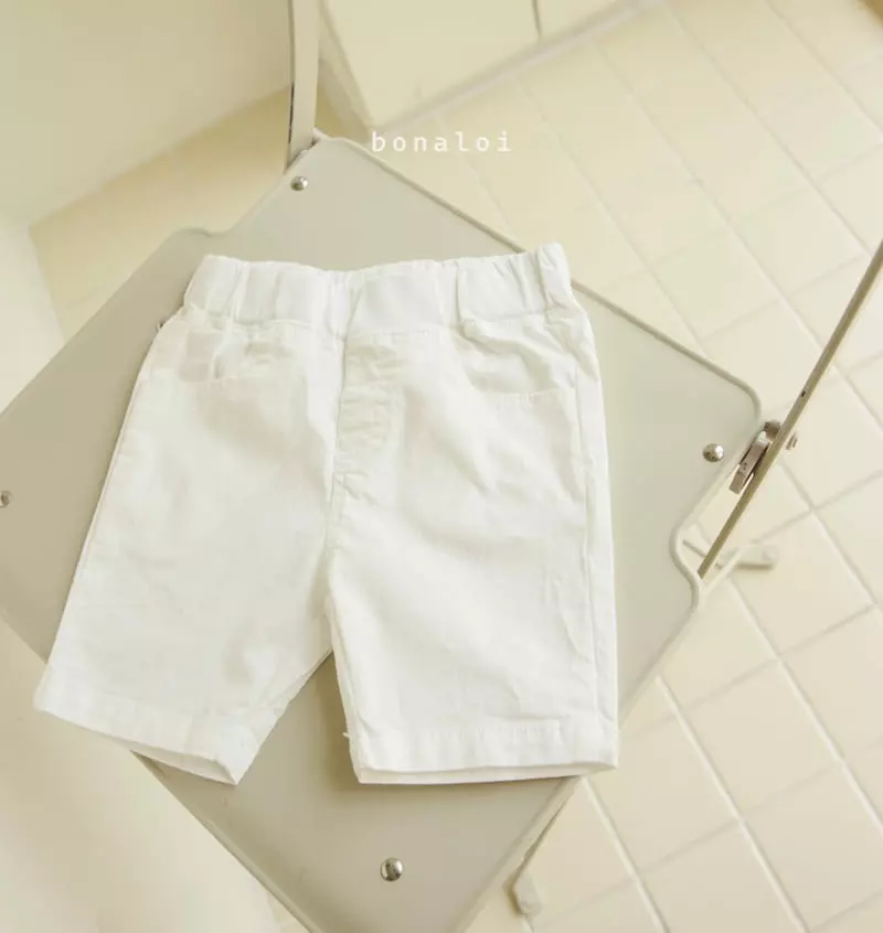 Bonaloi - Korean Children Fashion - #childrensboutique - Slim Shorts - 4