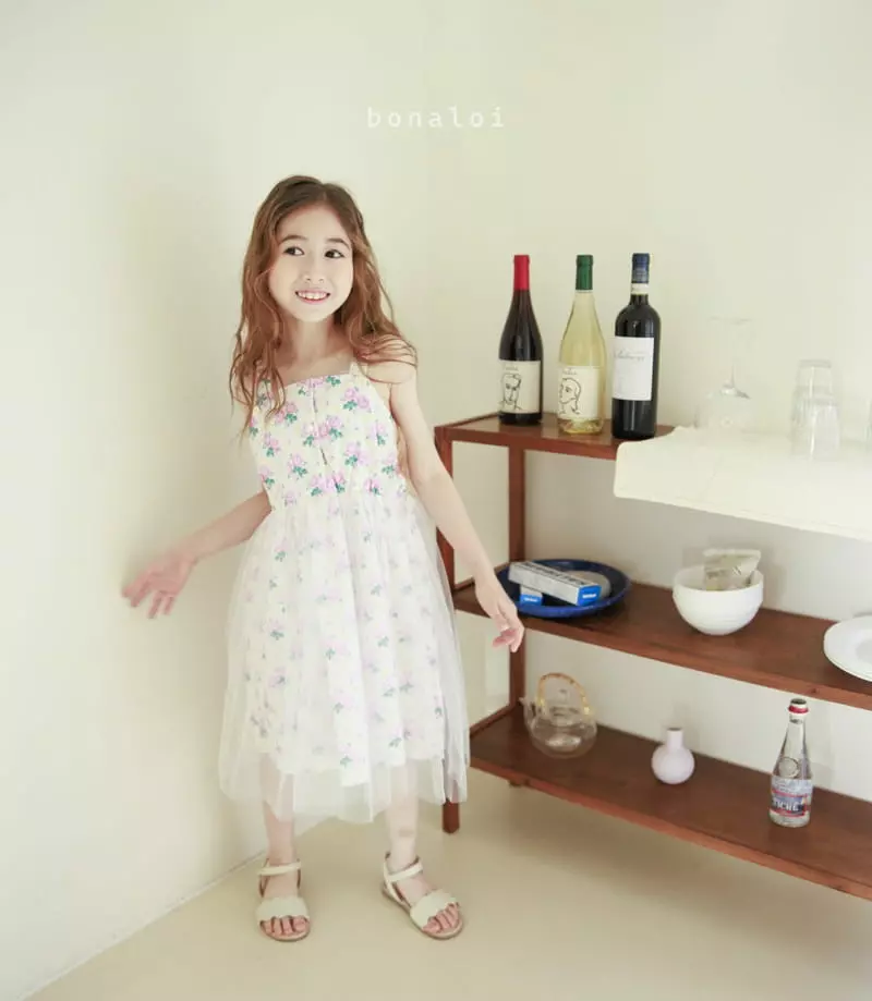 Bonaloi - Korean Children Fashion - #designkidswear - Rosa Mesh One-piece - 11