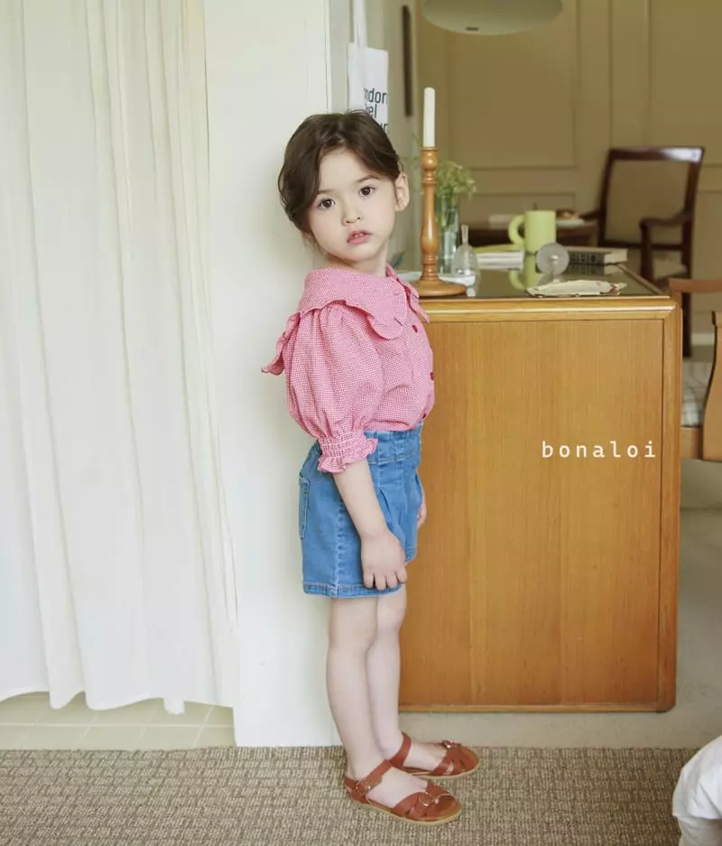 Bonaloi - Korean Children Fashion - #discoveringself - High Span Jeans - 4