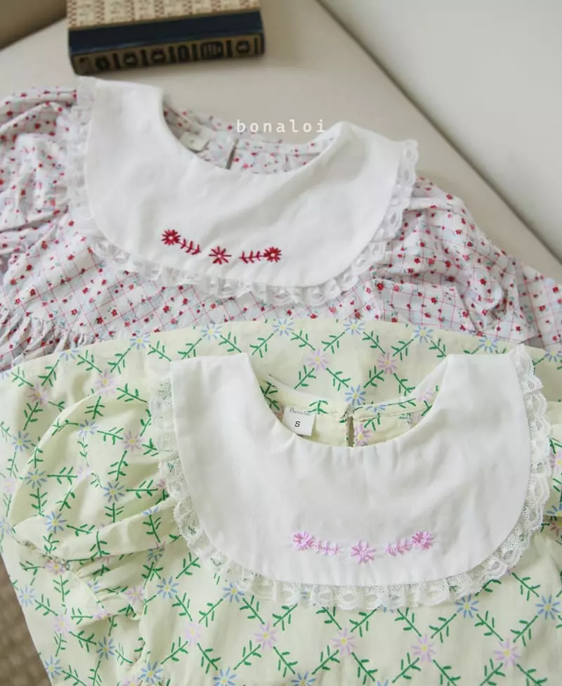 Bonaloi - Korean Children Fashion - #kidsstore - Dazzling One-piece - 2