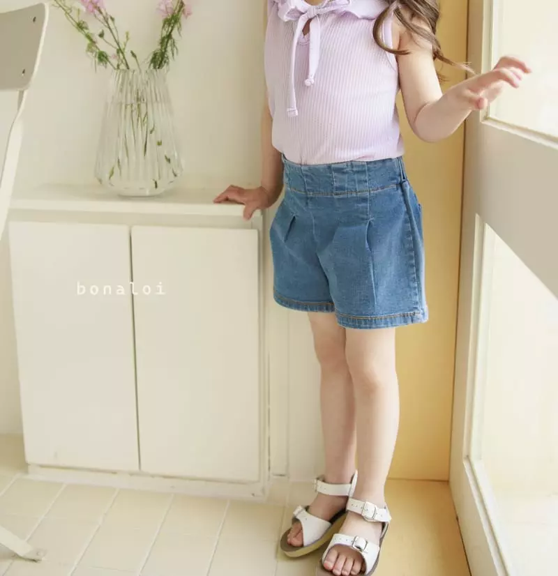 Bonaloi - Korean Children Fashion - #littlefashionista - High Span Jeans - 9