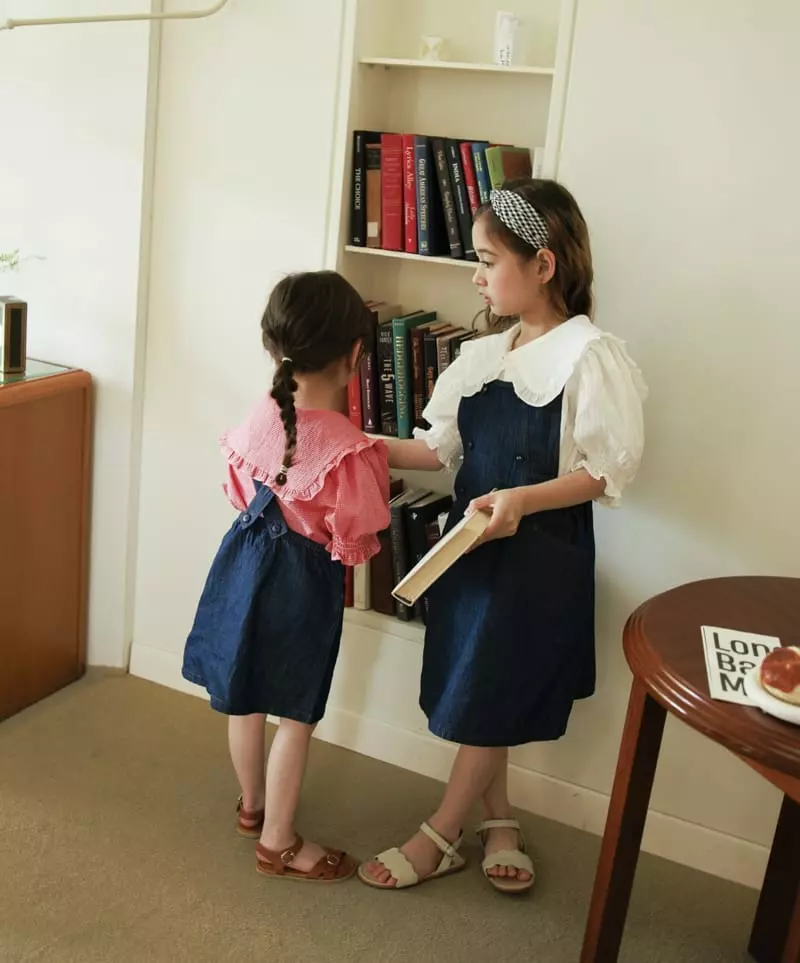 Bonaloi - Korean Children Fashion - #littlefashionista - Chilly Smocked Blouse - 8