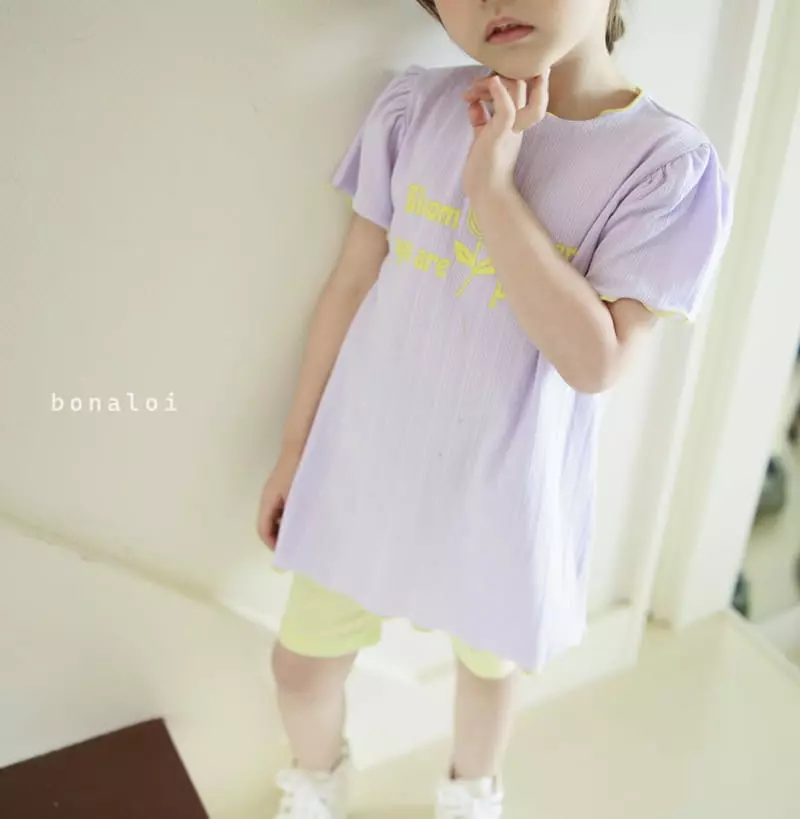 Bonaloi - Korean Children Fashion - #magicofchildhood - Volume Long Tee - 7