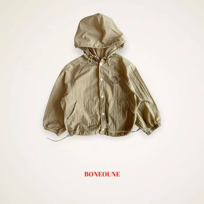Boneoune - Korean Children Fashion - #childofig - Bone Windbreaker