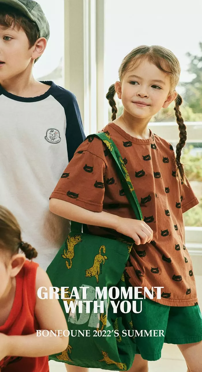 Boneoune - Korean Children Fashion - #childofig - Miyao Tee - 9