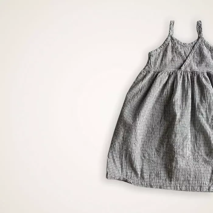 Boneoune - Korean Children Fashion - #designkidswear - Check Romi One-piece - 2