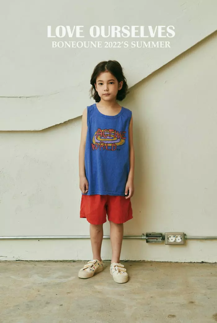 Boneoune - Korean Children Fashion - #designkidswear - Active Sleeveless - 12