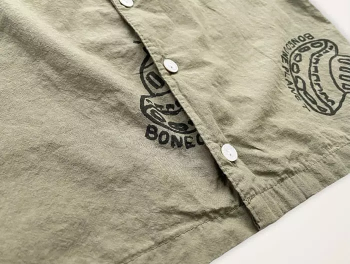 Boneoune - Korean Children Fashion - #designkidswear - Planet Button Up Top Bottom Set - 9