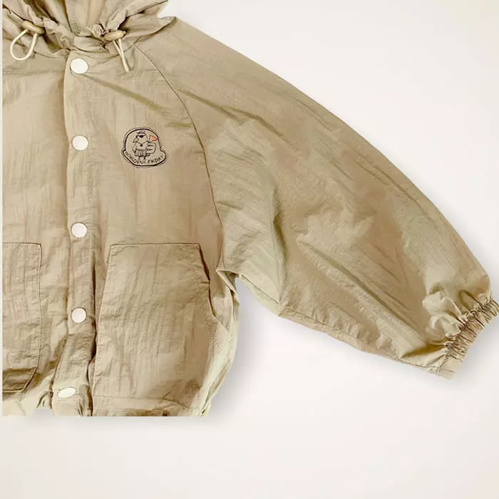 Boneoune - Korean Children Fashion - #designkidswear - Bone Windbreaker - 3