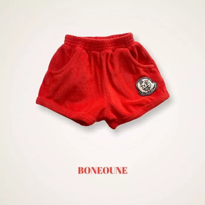 Boneoune - Korean Children Fashion - #discoveringself - Dduvk Bone Towel Top Bottom Set - 5