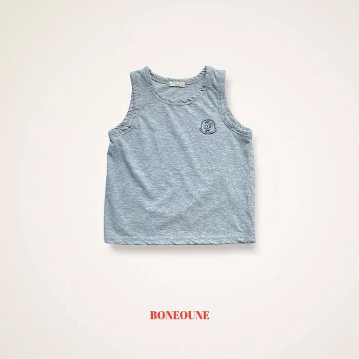 Boneoune - Korean Children Fashion - #designkidswear - Col Col Sleeveless - 4