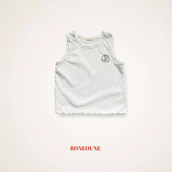 Boneoune - Korean Children Fashion - #fashionkids - Col Col Sleeveless - 5