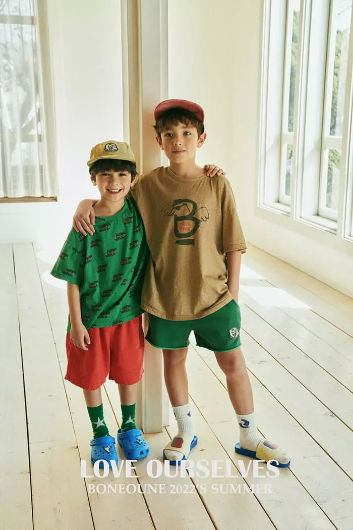 Boneoune - Korean Children Fashion - #fashionkids - B Bone Tee - 8