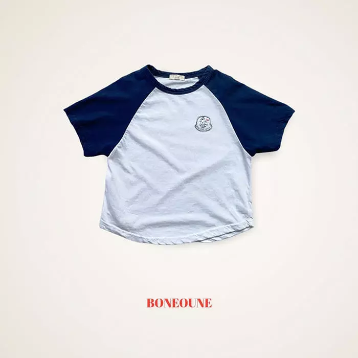 Boneoune - Korean Children Fashion - #discoveringself - Bone Raglan Tee - 4
