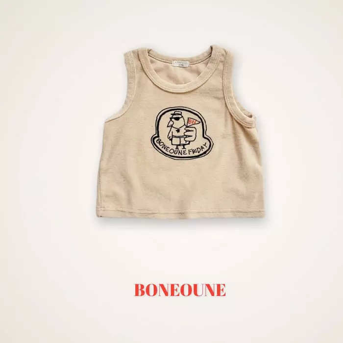 Boneoune - Korean Children Fashion - #kidsstore - Dduvk Bone Towel Top Bottom Set - 8