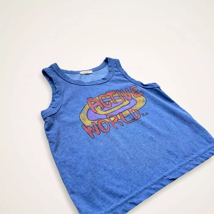 Boneoune - Korean Children Fashion - #kidsstore - Active Sleeveless - 2