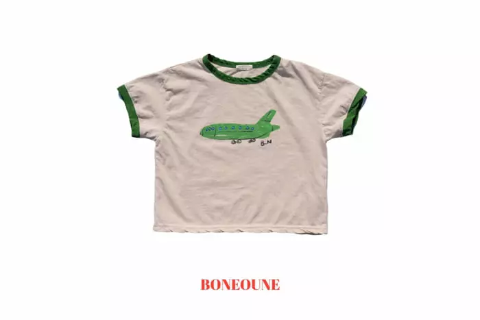 Boneoune - Korean Children Fashion - #kidzfashiontrend - Airplane Tee - 3