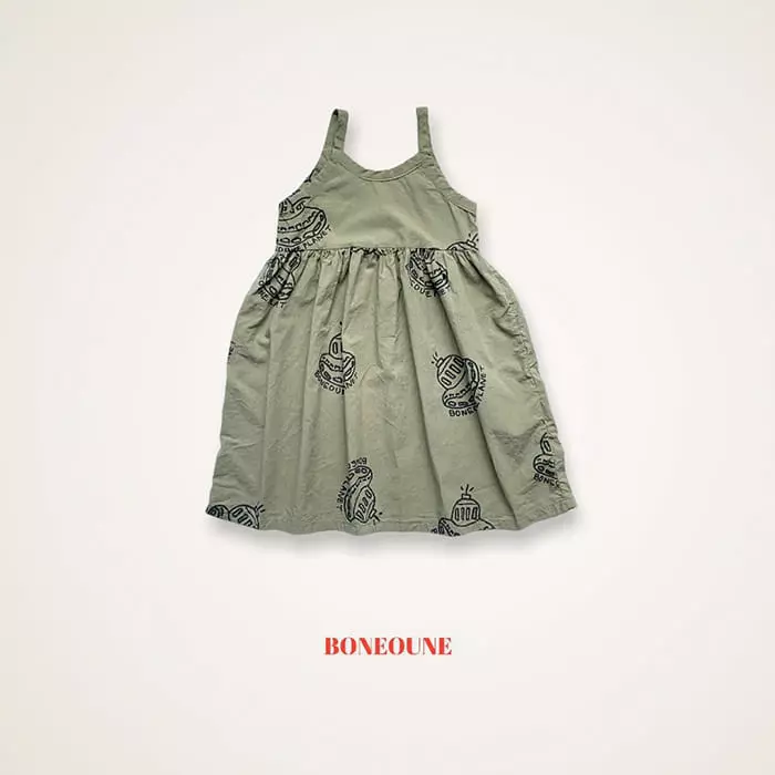 Boneoune - Korean Children Fashion - #kidzfashiontrend - Planet One-piece