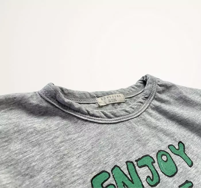 Boneoune - Korean Children Fashion - #kidzfashiontrend - Enjoy Tee