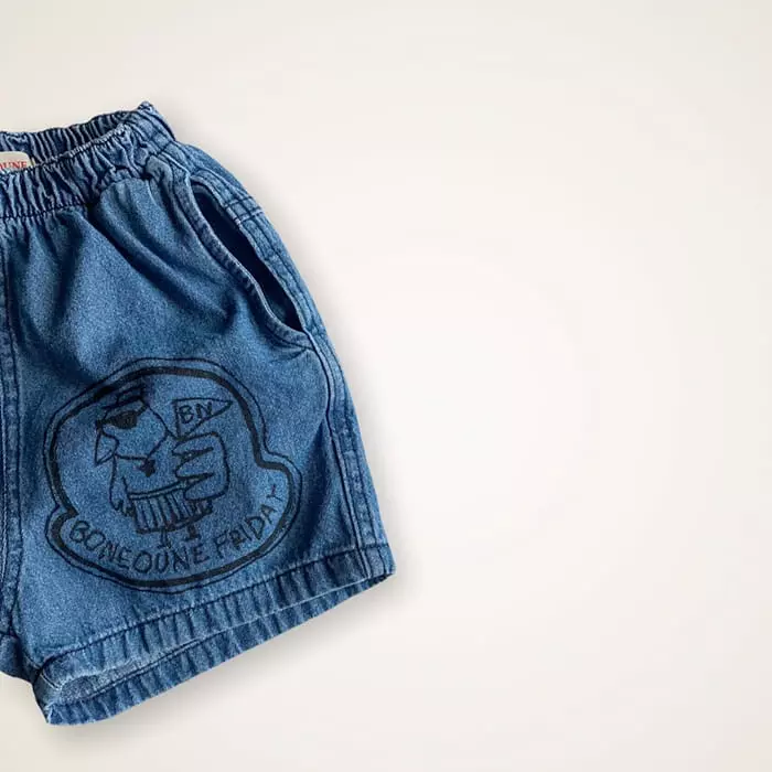 Boneoune - Korean Children Fashion - #kidzfashiontrend - Bone Shorts - 5