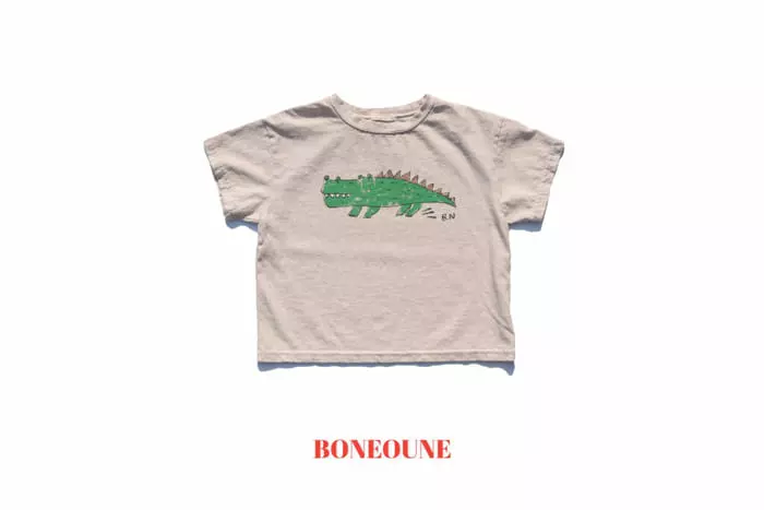 Boneoune - Korean Children Fashion - #littlefashionista - Pigment Tee - 2