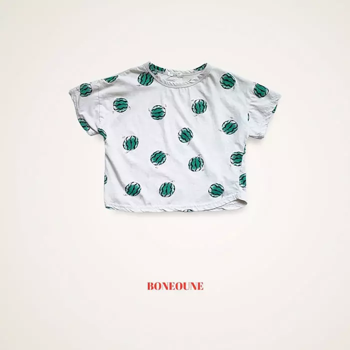 Boneoune - Korean Children Fashion - #littlefashionista - Watermelon Tee - 8