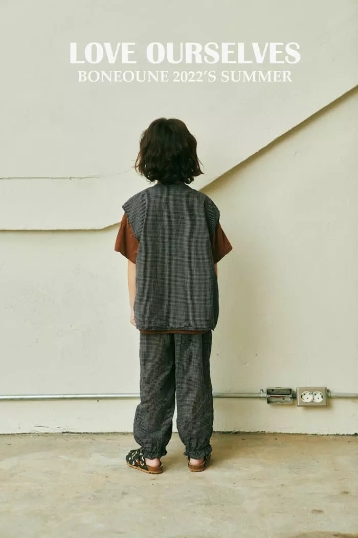 Boneoune - Korean Children Fashion - #magicofchildhood - Check Pants - 8