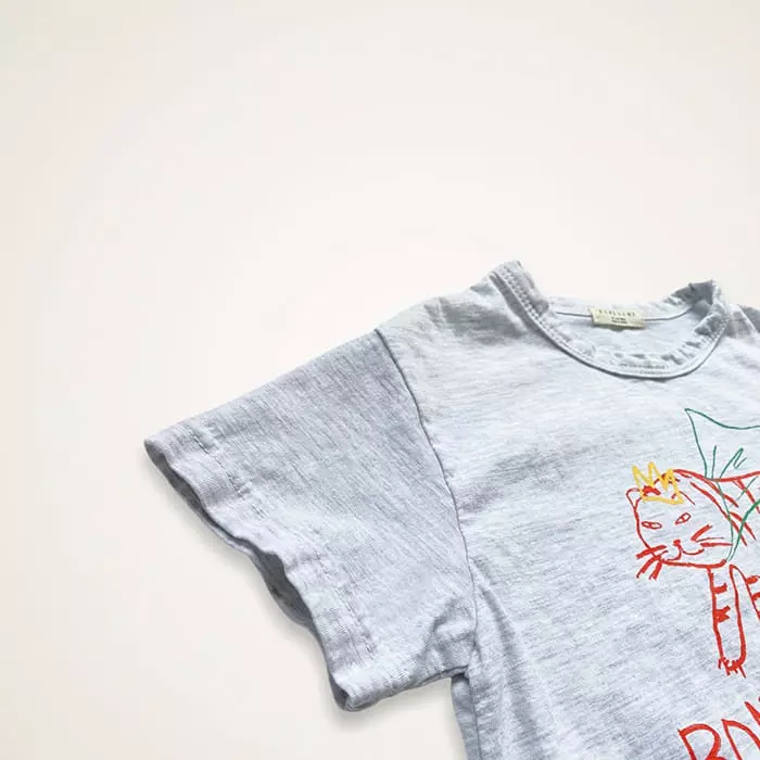 Boneoune - Korean Children Fashion - #magicofchildhood - Tiger Tee - 5