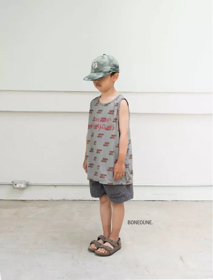 Boneoune - Korean Children Fashion - #minifashionista - Our Active Sleeveless - 6
