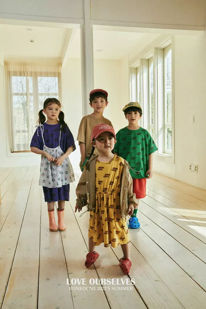 Boneoune - Korean Children Fashion - #minifashionista - Row Frill One-piece - 3